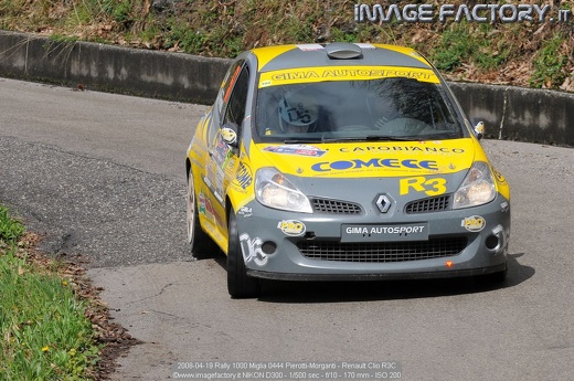 2008-04-19 Rally 1000 Miglia 0444 Pierotti-Morganti - Renault Clio R3C